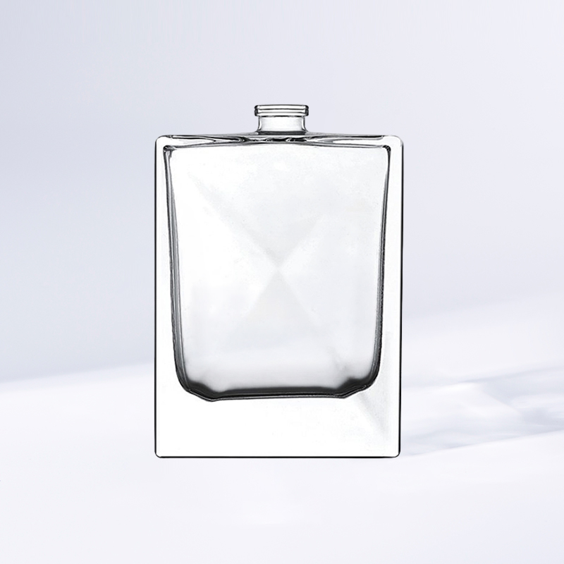 J2249 Flacone di Profumu di Vetru Trasparente Premium 104ml Elegante è Delicatu